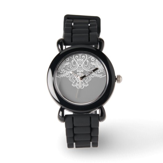 Hochzeitskarte Armbanduhr (Vorderseite)