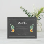 Hochzeitskarte Dankeskarte (Stehend Vorderseite)