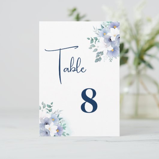 Hochzeitskarte Dankeskarte (Stehend Vorderseite)