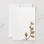 Hochzeitskarte Dankeskarte (Rückseite)