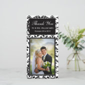 Hochzeitskarte Dankeskarte (Stehend Vorderseite)