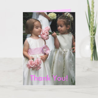 Hochzeitskarte Dankeskarte