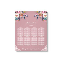 Hochzeitskarte der blauen Rose