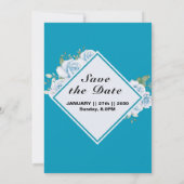 Hochzeitskarte Einladung (Rückseite)