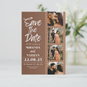 Hochzeitskarte Einladung (Stehend Vorderseite)