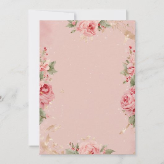 Hochzeitskarte Einladung (Vorderseite)