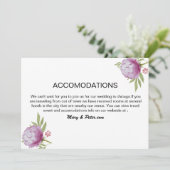 Hochzeitskarte Einladung (Stehend Vorderseite)