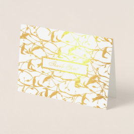 Hochzeitskarte Folienkarte