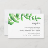 Hochzeitskarte für Aquarellfolien Einladung (Vorderseite)