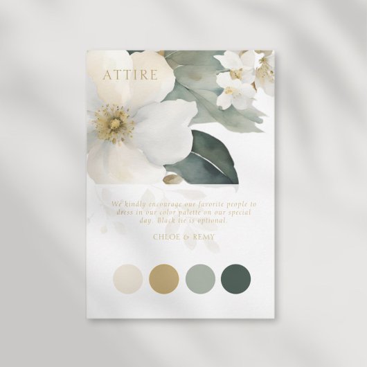 Hochzeitskarte für Aquarellgoldfolien RSVP Karte