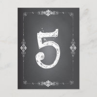 Hochzeitskarte für Chalkboard