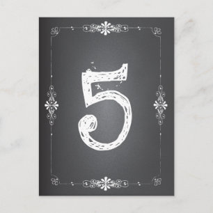 Hochzeitskarte für Chalkboard Postkarte