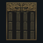 Hochzeitskarte für das Schwarze Königliche Mittela Poster<br><div class="desc">Elegantes und modernes Hochzeitsdesign inspiriert durch eine Tarot-Karte. Design ist keine echte Folie. Sie können dies durch einen Klick auf "PERSONALISIEREN" weiter anpassen. Matching Items in unserem Shop für ein komplettes Party Thema.</div>