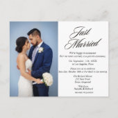 Hochzeitskarte für die Party Einladung (Vorderseite)