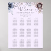 Hochzeitskarte für die PastelSpring-Blume Poster (Vorne)