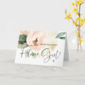 Hochzeitskarte für ein farbenprächtiges Blumenmaga Karte (Gelbe Blume)