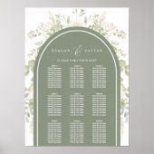 Hochzeitskarte für Elfenbein und Käfig Poster (Vorne)