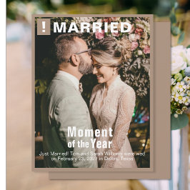 Hochzeitskarte für Foto Fun Magazine hinzufügen