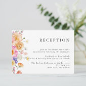 Hochzeitskarte für helles Wasser Begleitkarte (Stehend Vorderseite)