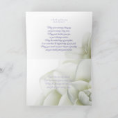 Hochzeitskarte für Ihre Tagsegnung Karte (Innenseite)