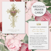 Hochzeitskarte für Kreuz- und Herzklopfen