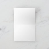 Hochzeitskarte für meine Eltern an unserem Hochzei Ankündigung (Innenseite)