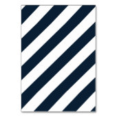 Hochzeitskarte für Navy-Nautical-Octopus-Tischnumm Tischnummer (Rückseite)