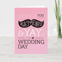 Hochzeitskarte für niedliche Liebe