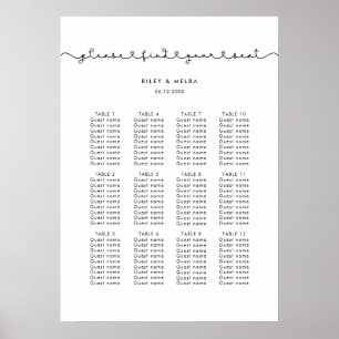 Hochzeitskarte für niedliche Verbindungstüren im S Poster