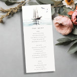 Hochzeitskarte für Segel-Yachten mit Wasserfarbe Einladung<br><div class="desc">Für weitere Anpassungen oder andere passende Artikel kontaktieren Sie mich bitte unter yellowfebstudio@gmail.com</div>