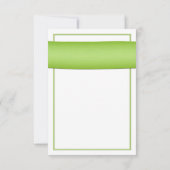 Hochzeitskarte für Sonnenblumen RSVP Karte (Rückseite)