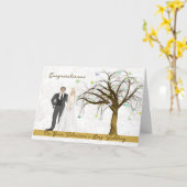 Hochzeitskarte für Valentinstag Karte (Gelbe Blume)