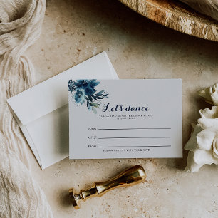 Hochzeitskarte für Wasserfarben RSVP Karte