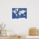 Hochzeitskarte - Gästebuchalternative drucken Poster (Küche)