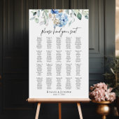 Hochzeitskarte Hydrangea 20 Tische Poster