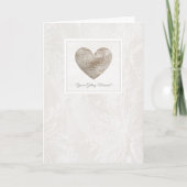 Hochzeitskarte im Spitzenstil Karte (Vorderseite)