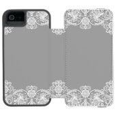Hochzeitskarte Incipio iPhone Geldbeutel-Hülle (Folio Geöffnet)