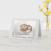 Hochzeitskarte Karte (Gelbe Blume)