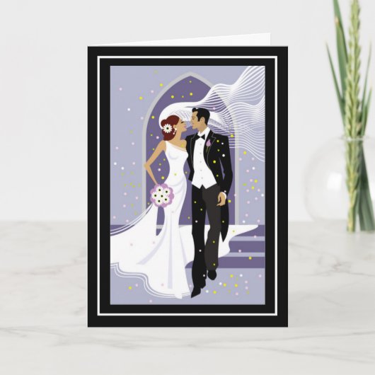 Hochzeitskarte Karte (Vorderseite)