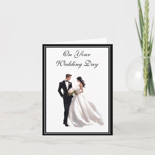 Hochzeitskarte Karte (Vorderseite)