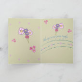 Hochzeitskarte Karte (Innenseite)