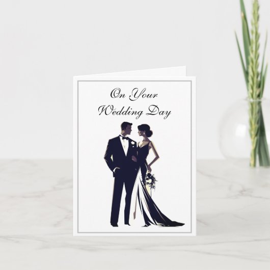 Hochzeitskarte Karte (Vorderseite)