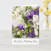 Hochzeitskarte Karte (Gelbe Blume)