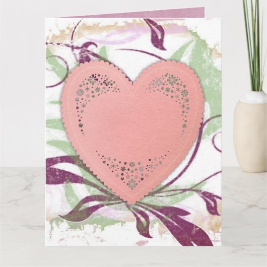 Hochzeitskarte Karte (Vorderseite)