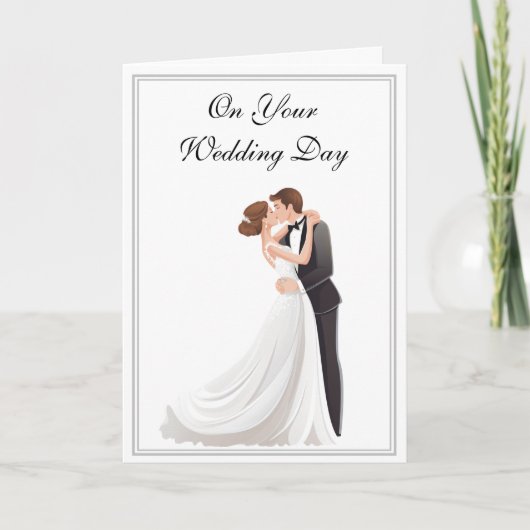 Hochzeitskarte Karte (Vorderseite)