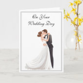 Hochzeitskarte Karte (Gelbe Blume)