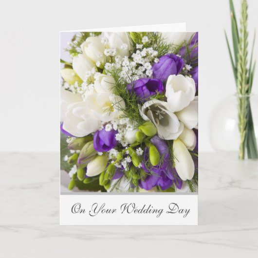 Hochzeitskarte Karte (Vorderseite)