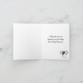 Hochzeitskarte Karte (Innenseite)