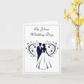 Hochzeitskarte Karte (Gelbe Blume)