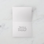 Hochzeitskarte Karte (Innenseite)